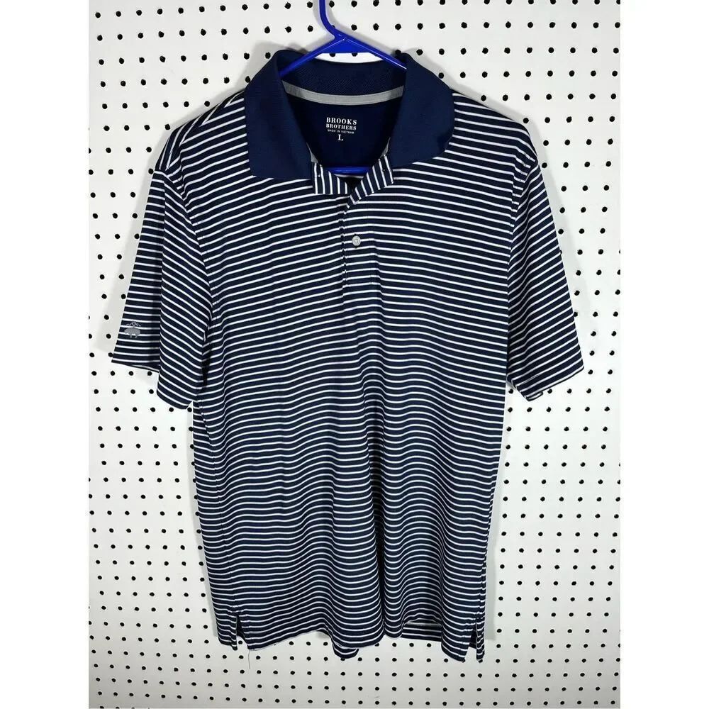 Brooks Brother performance polo shirt size L